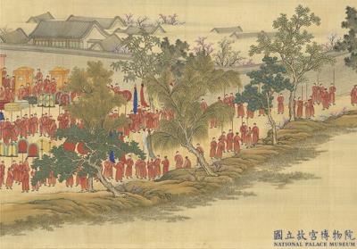 图片[5]-Empress Supervising the Rites of Sericulture-China Archive